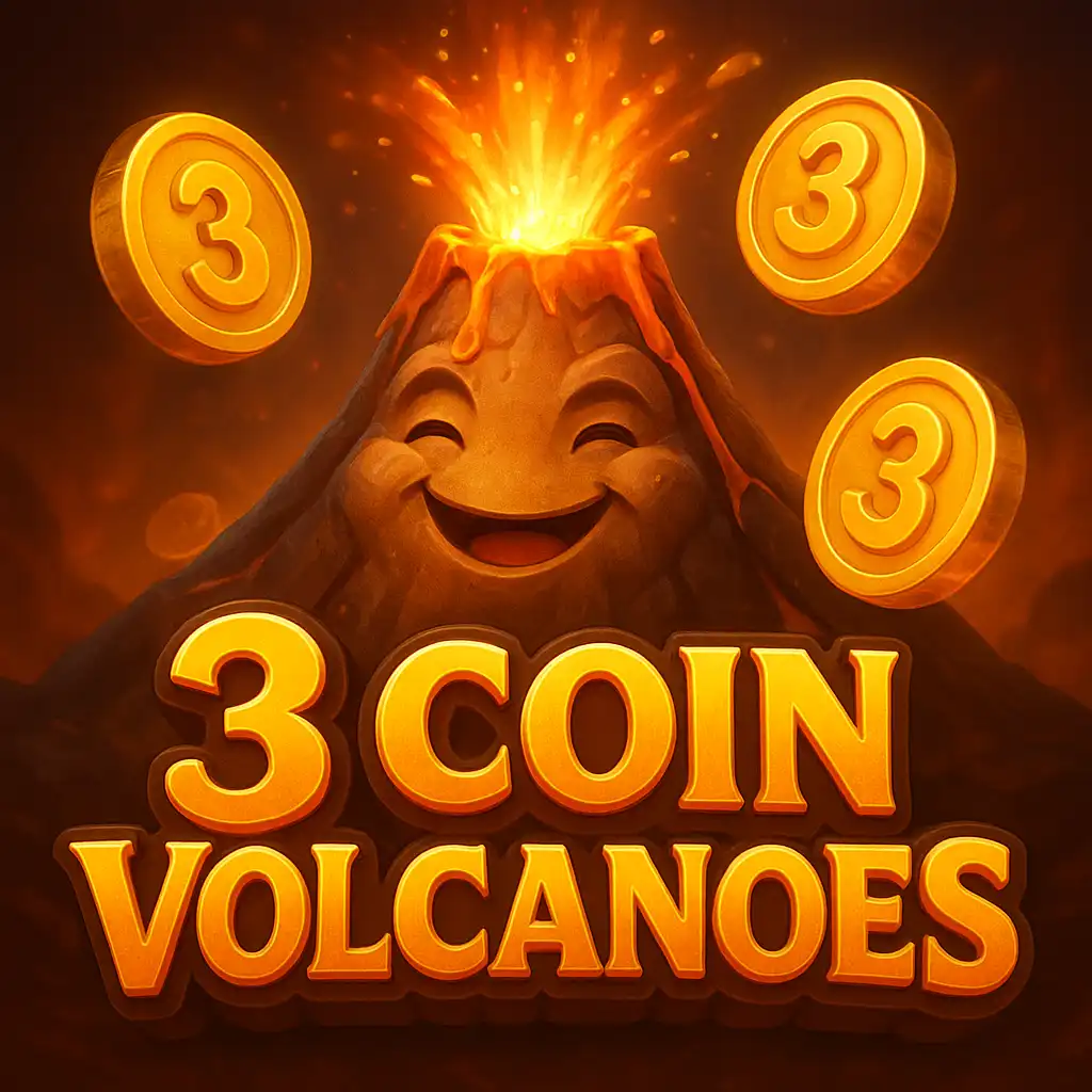 Automat 3 Coin Volcanoes w kasynie Sweetsino